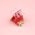 갤러리 뷰어로 이미지로드, <COUCOU SUZETTE> CHERRY TOMATO MINI HAIR CLAW
