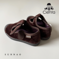 Gallery viewerに画像を読み込む, <Cienta>Velour T strap shoes - MARRON 977075
