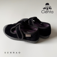 갤러리 뷰어로 이미지로드, <Cienta>Velour T-strap shoes - NEGRO 977075
