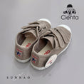 Gallery viewerに画像を読み込む, <Cienta>Double strap velcro sneaker - GRIS CLARO 78777

