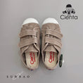 Gallery viewerに画像を読み込む, <Cienta>Double strap velcro sneaker - GRIS CLARO 78777
