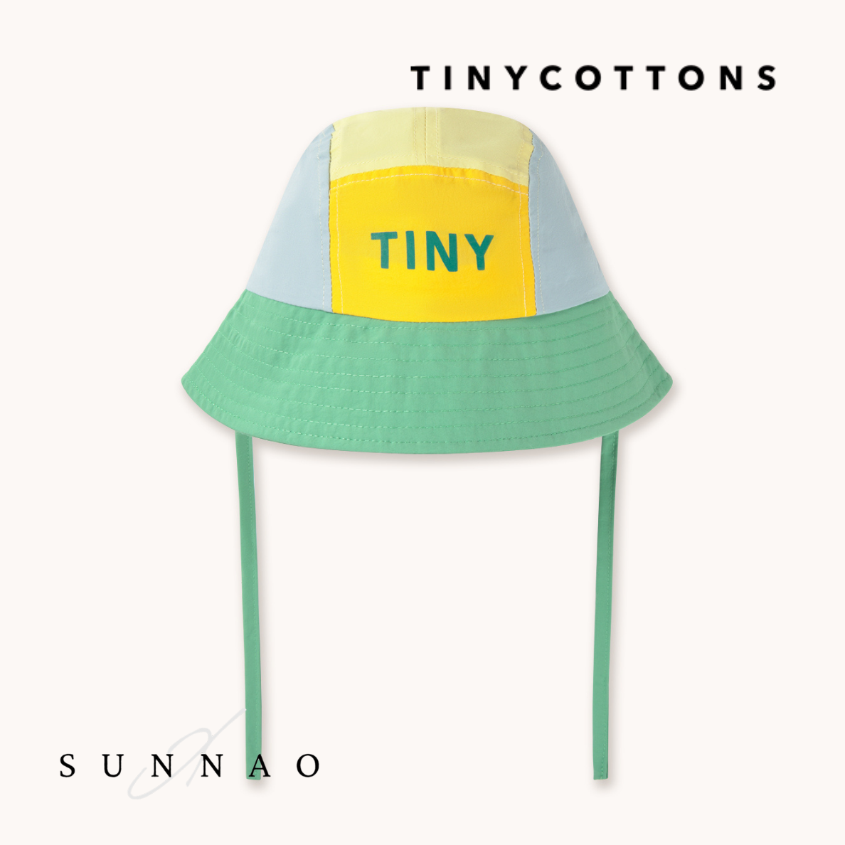 <TINYCOTTONS> Color Block Bucket Hat