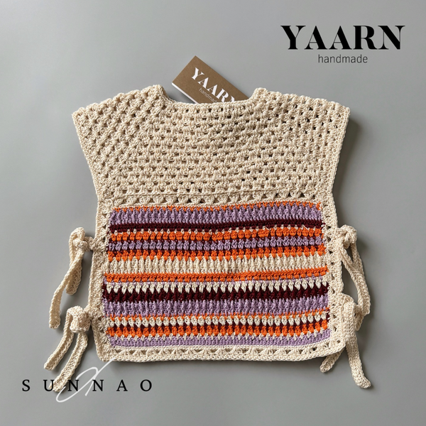 Cotton Vest ROWAN - Multi Lilac (1-8Y)