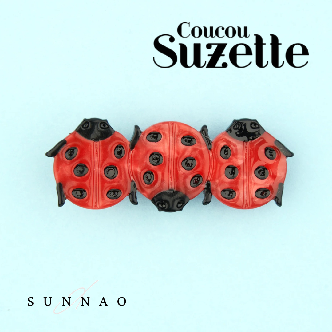 <COUCOU SUZETTE> Ladybug Hair Clip