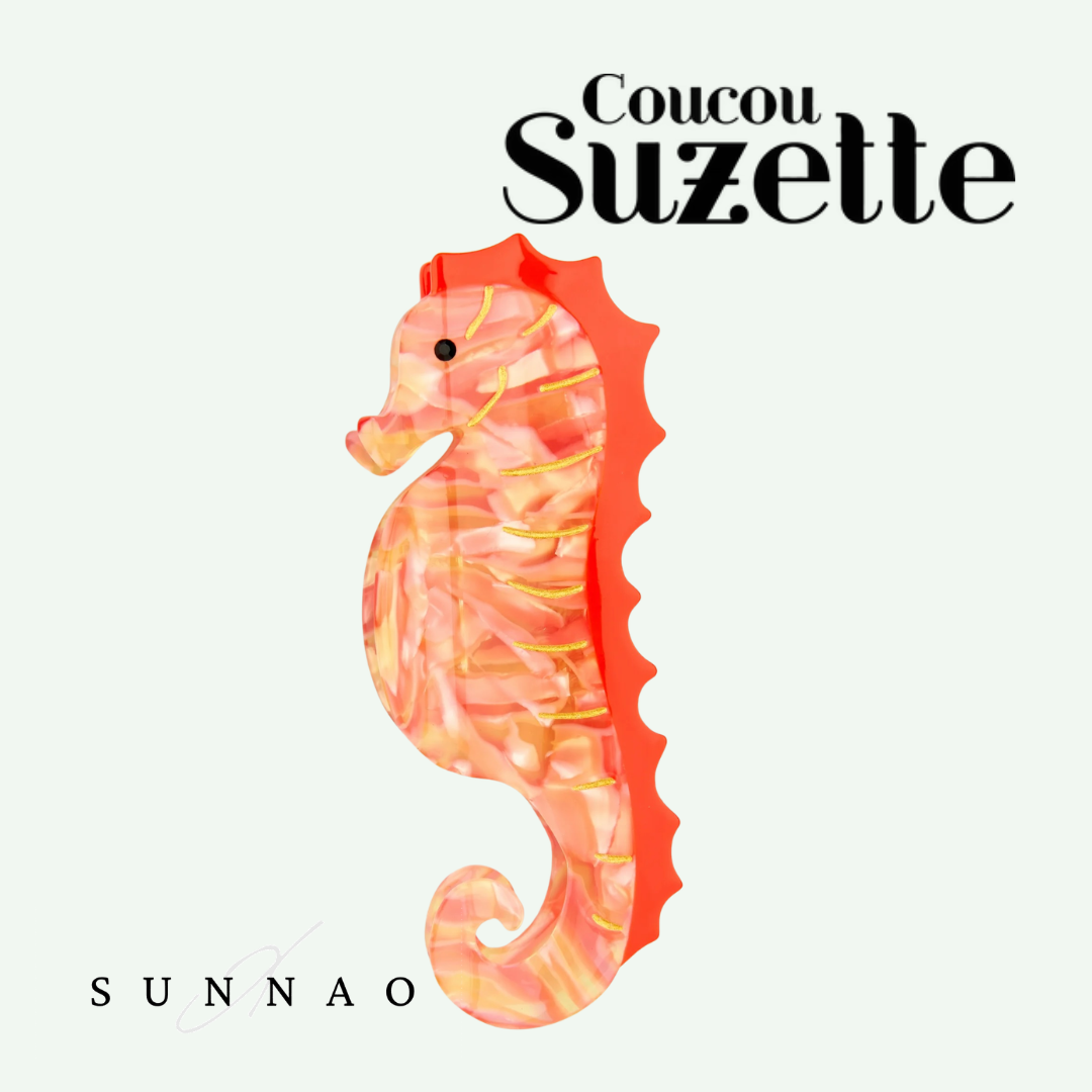 <COUCOU SUZETTE> Seahorse Hair Claw