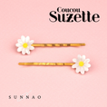 Load image into Gallery viewer, COUCOU SUZETTE DAISIES HAIR CLIP
