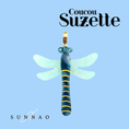 Gallery viewerに画像を読み込む, <COUCOU SUZETTE> Dragonfly Hair Clip
