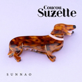 Gallery viewerに画像を読み込む, <COUCOU SUZETTE> Dachshund Hair Claw
