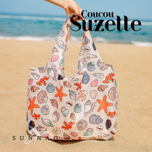 <COUCOU SUZETTE> Seashells Reusable Bag