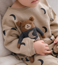 Gallery viewerに画像を読み込む, <Main Sauvage>Teddy knit toy - midnight
