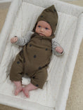 Gallery viewerに画像を読み込む, <Organic zoo>Olive Dots Salopette（0M-12M）
