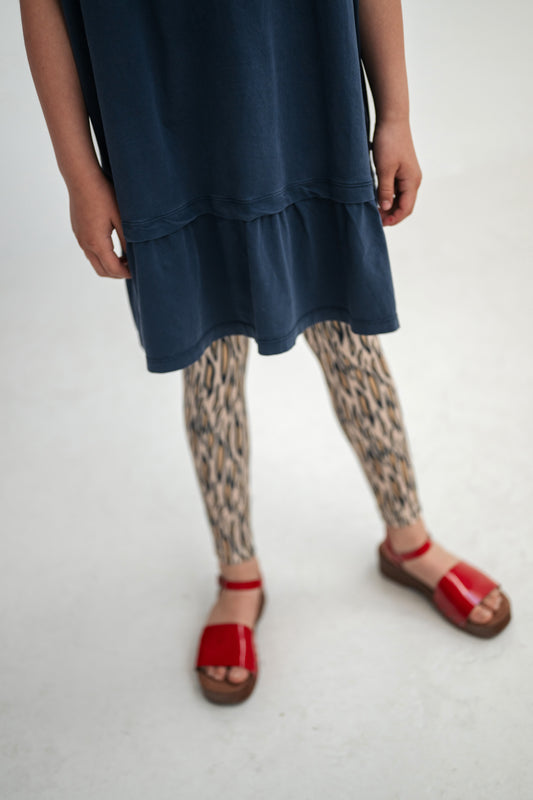 <REPOSE AMS> 62. legging - tiger flame