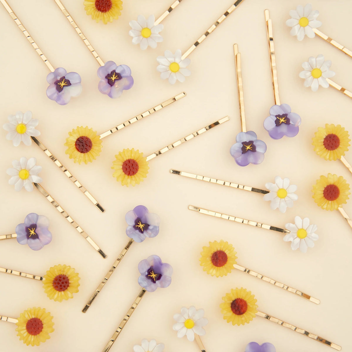 COUCOU SUZETTE DAISIES HAIR CLIP