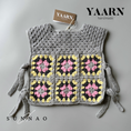 Gallery viewerに画像を読み込む, <YAARN>Woolen Vest ROWAN - GSQ Pink（1-6Y）
