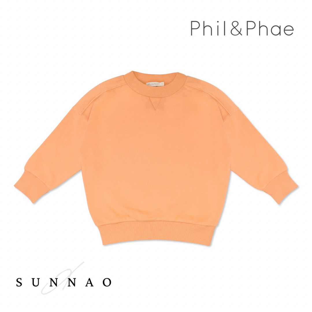 <Phil&Phae>Chunky sweater - Apricot（18M-8Y）