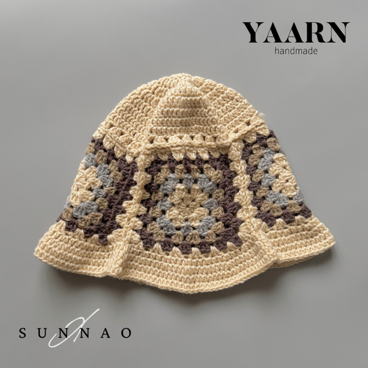 <YAARN>Woolen Hat - GSQ Neutral（1-12Y）