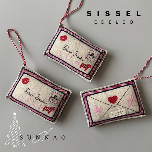 【Xmas collection】<SISSEL EDELBO>Letter Ornament