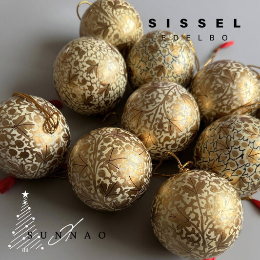 【Xmas collection】<SISSEL EDELBO>Hand Painted Ornament