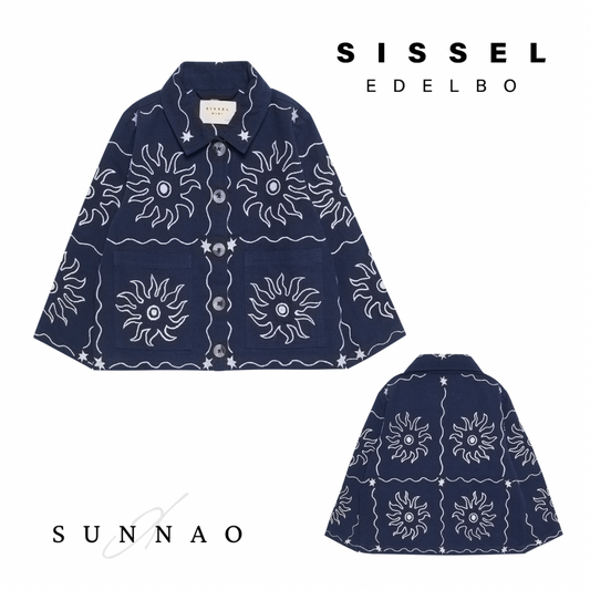 <SISSEL MINI>MY MINI JACKET - NAVY SUN