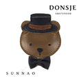 갤러리 뷰어로 이미지로드, <Donsje>Wonda Hairclip - Bear
