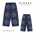 Gallery viewerに画像を読み込む, <SISSEL MINI>ODA MINI PANTS - NAVY SUN
