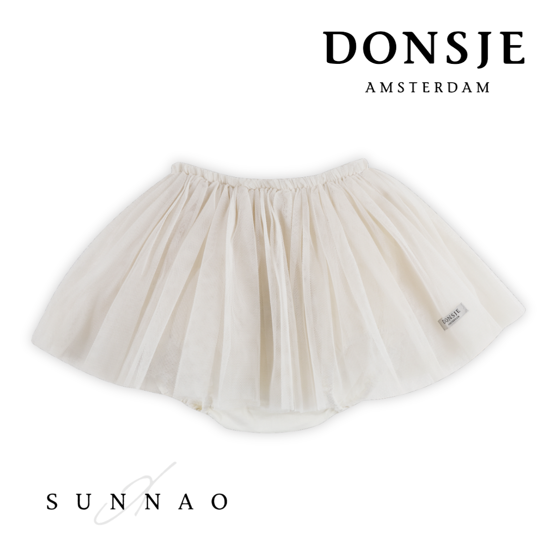 Donsje Rieta Skirt - Warm White (12-30M) ★