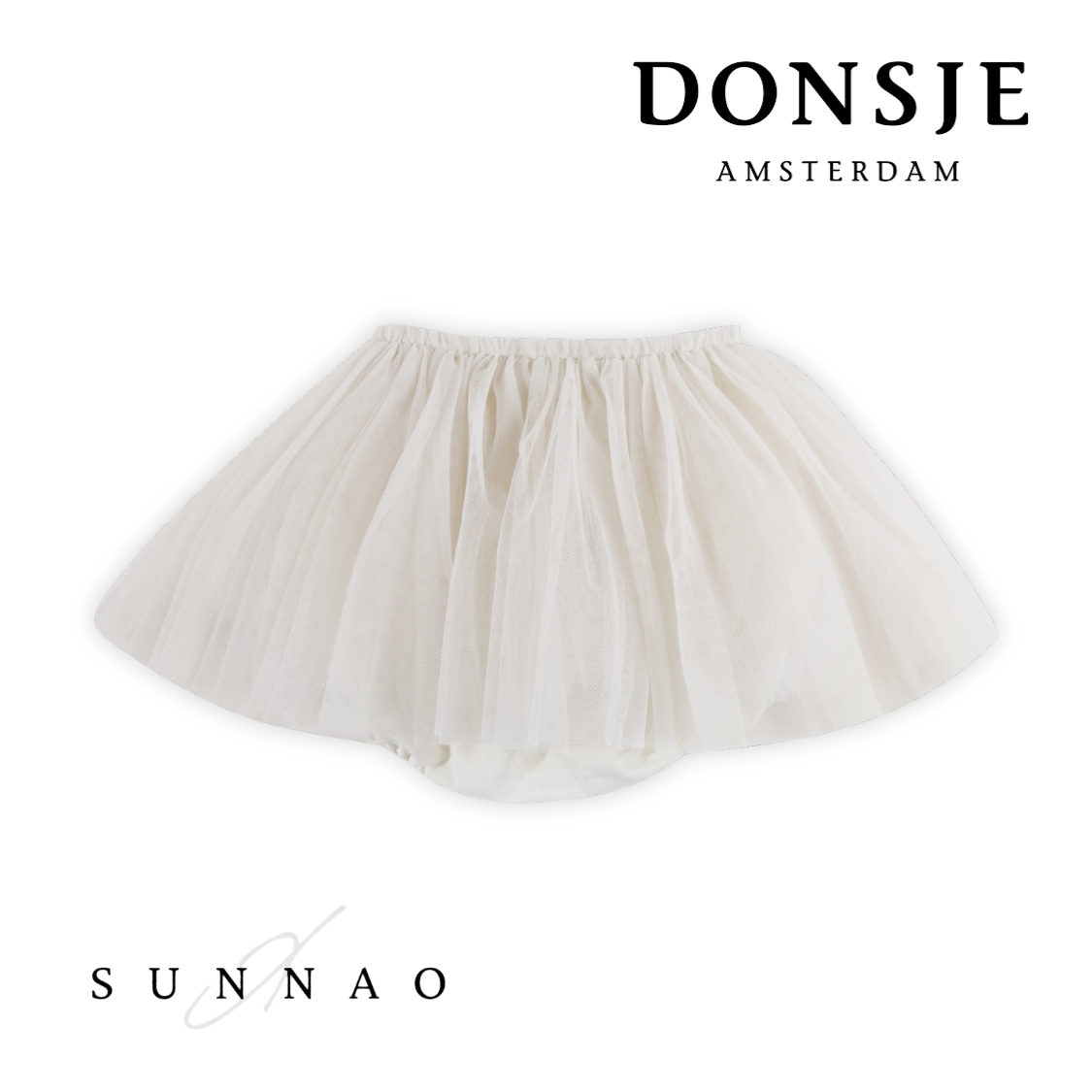 Donsje Rieta Skirt - Warm White (12-30M) ★