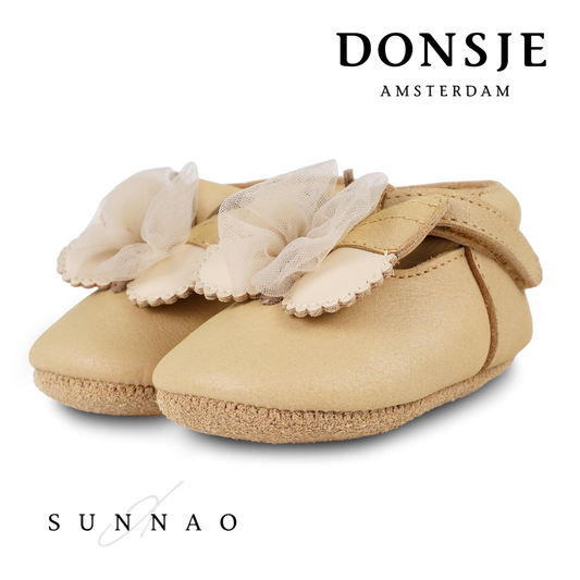 <Donsje> Amdy Shoes - Gold Metallic Nubuck