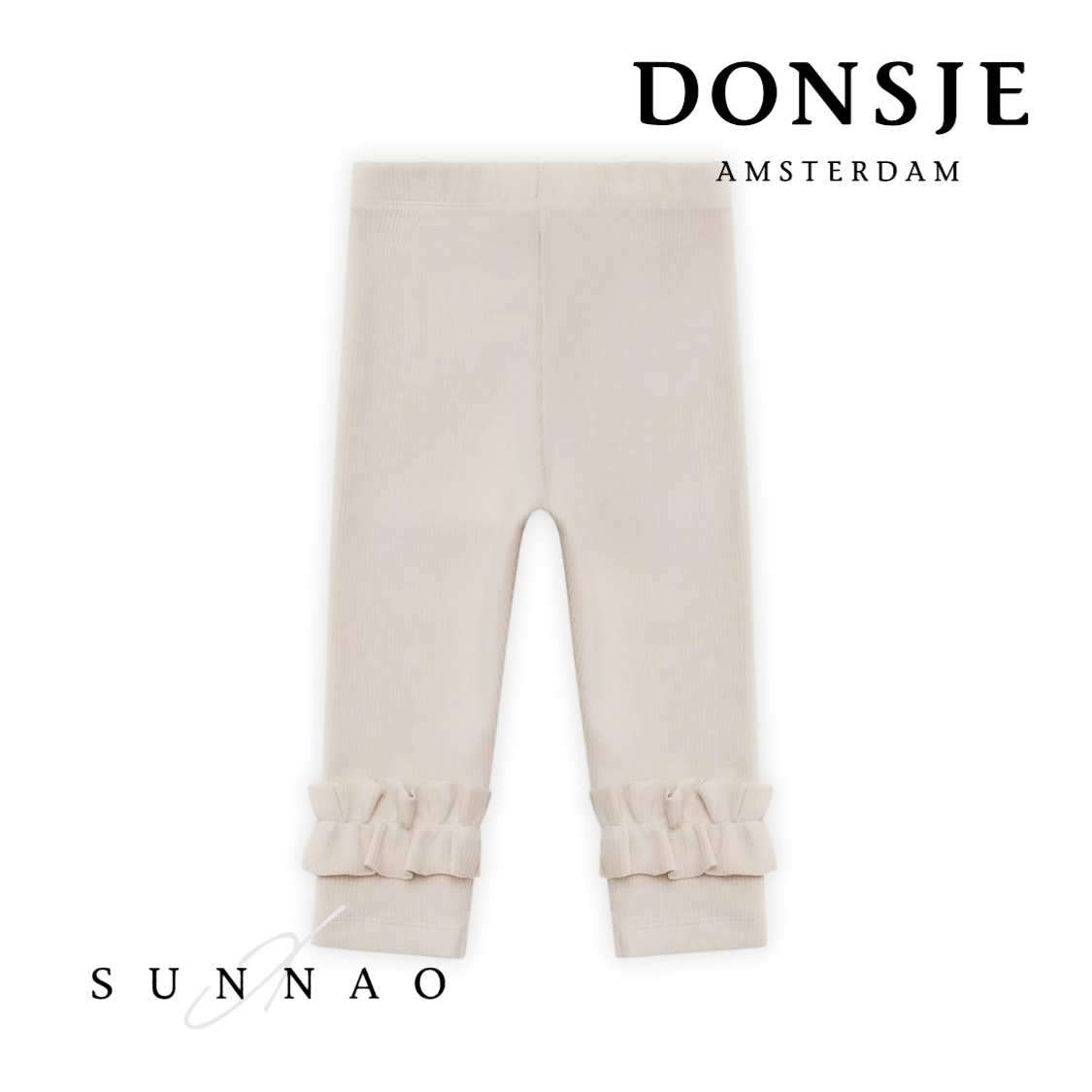 Donsje Marit Leggings - Soft Sand (12M-6Y)★