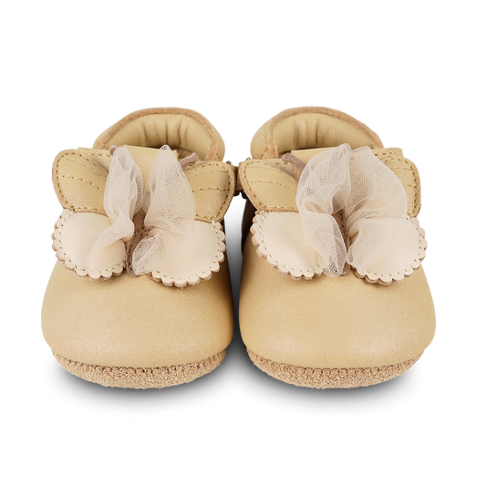 <Donsje> Amdy Shoes - Gold Metallic Nubuck