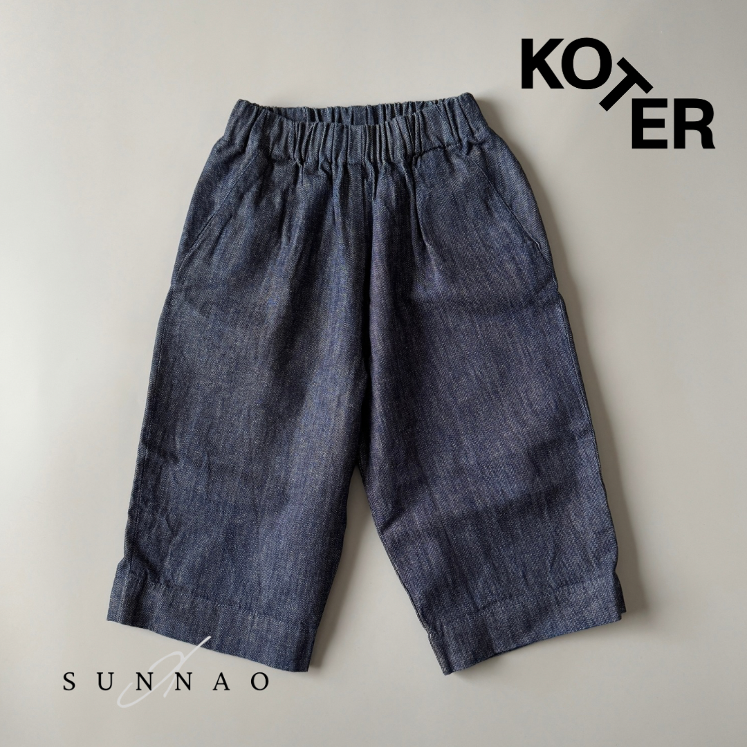 <Studio Koter> EVER DENIM STRAIGHT TROUSER（18M-7Y）-Studio Koter-SUNNAO