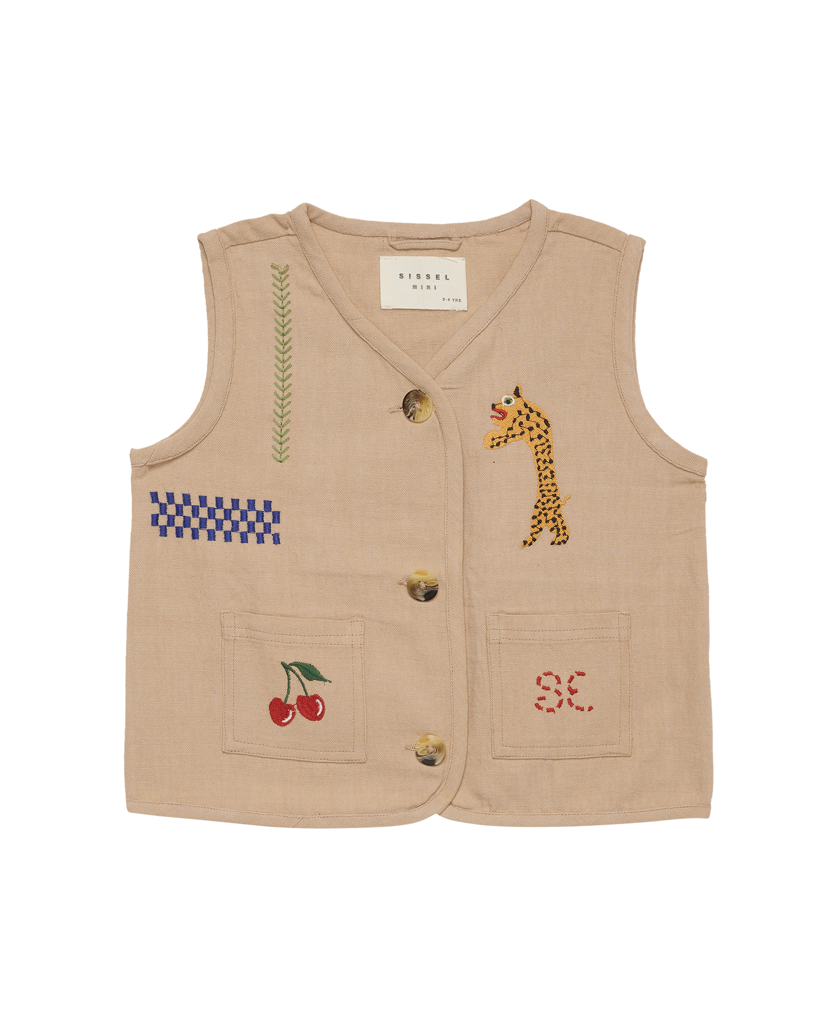 <SISSEL MINI>ELLIE MINI VEST（1-6Y）