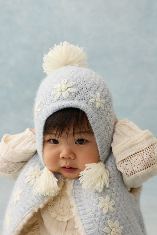 <Louise Misha> BEANIE ISOLINA - CLOUD