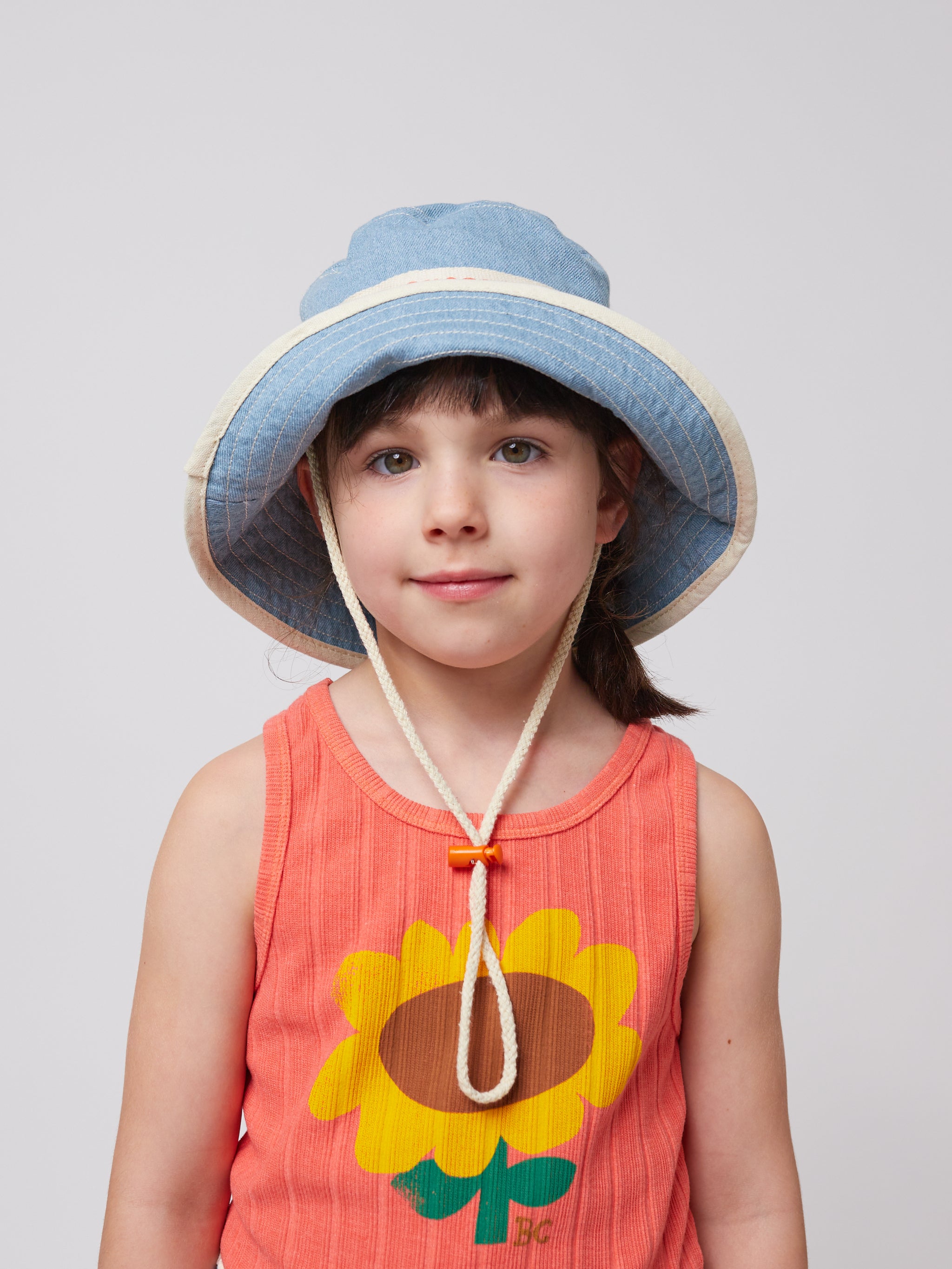 <BOBO CHOSES> Bobo Choses light denim bucket hat（50-54）