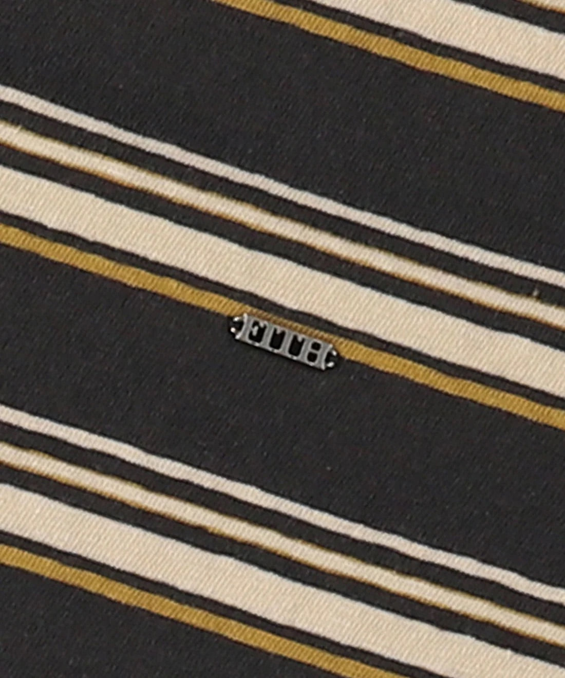 <FITH> Random Striped Big Tee - Charcoal Gray