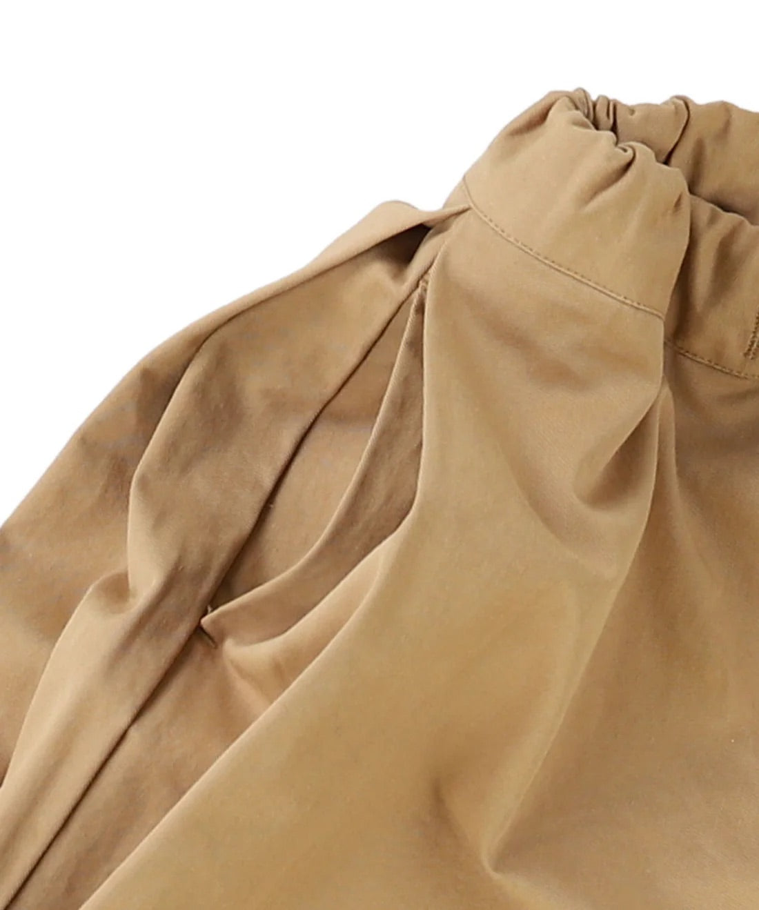 <FITH> Cotton Twill Side Tuck Pants - Beige