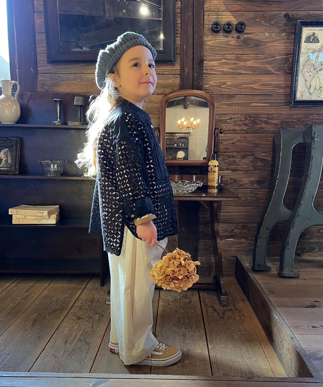 <FITH> Cotton Twill Side Tuck Pants - Off White