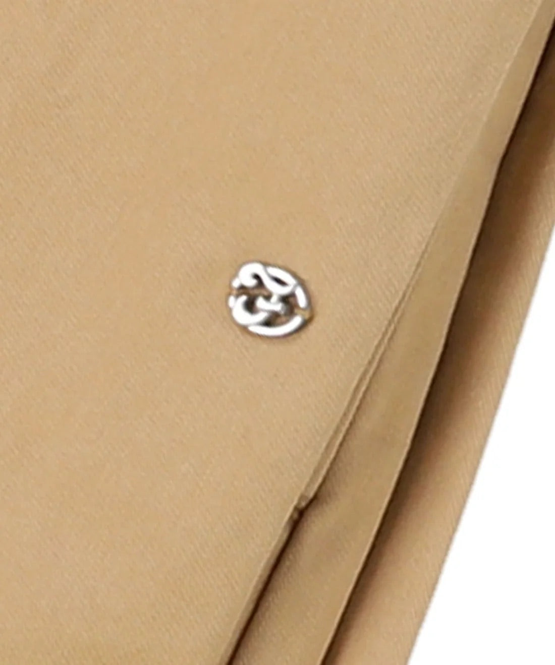 <FITH> Cotton Twill Side Tuck Pants - Beige