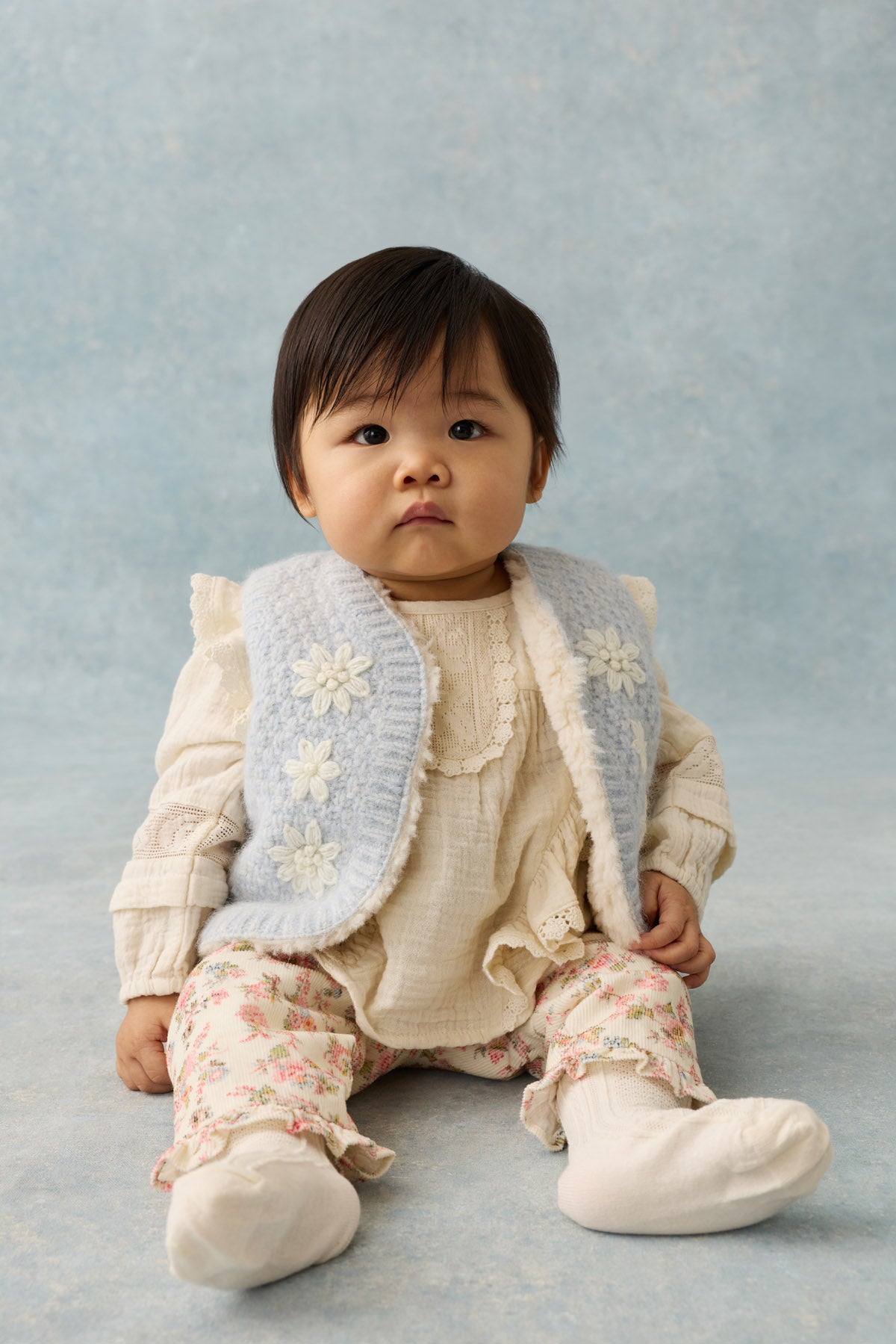 <Louise Misha> VEST YOLETTE - CLOUD