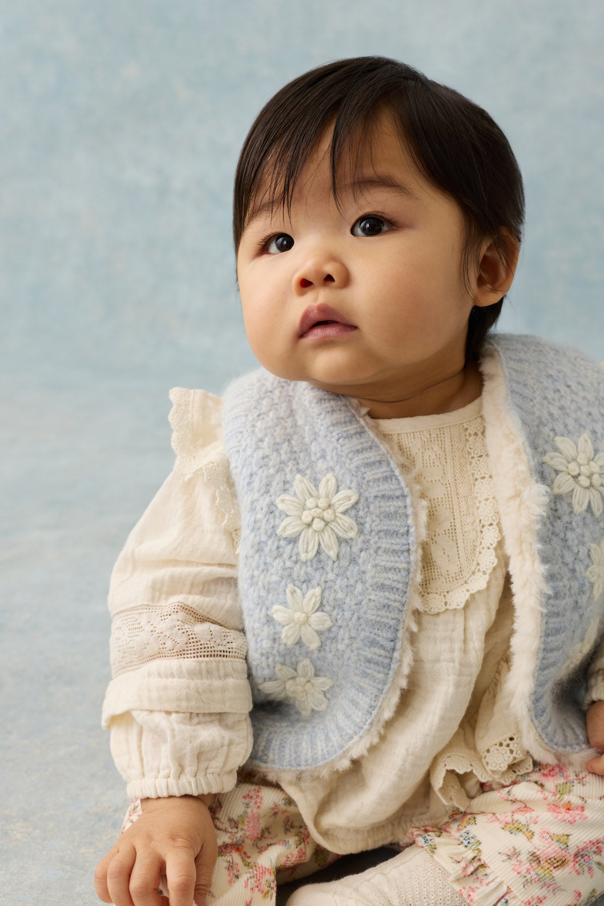 <Louise Misha> VEST YOLETTE - CLOUD