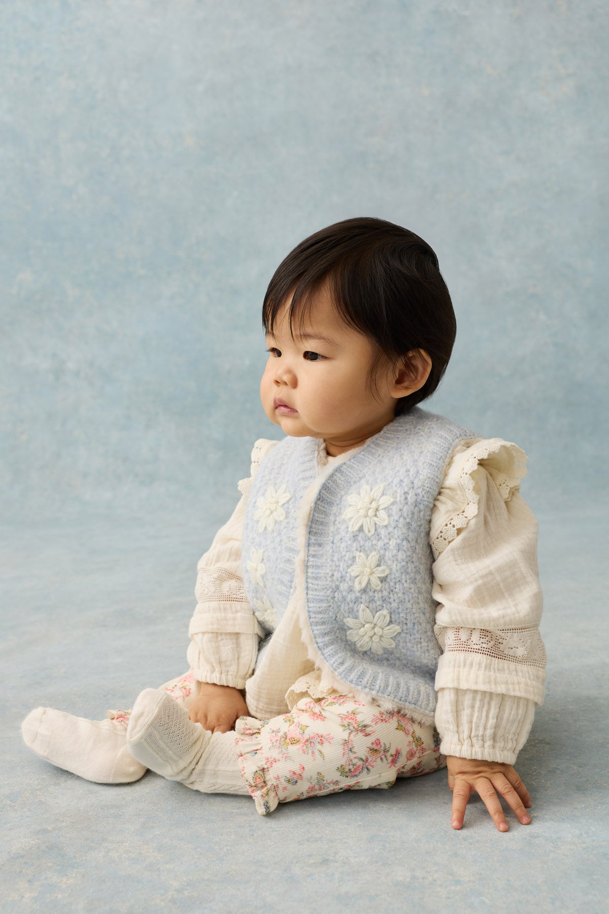 <Louise Misha> VEST YOLETTE - CLOUD