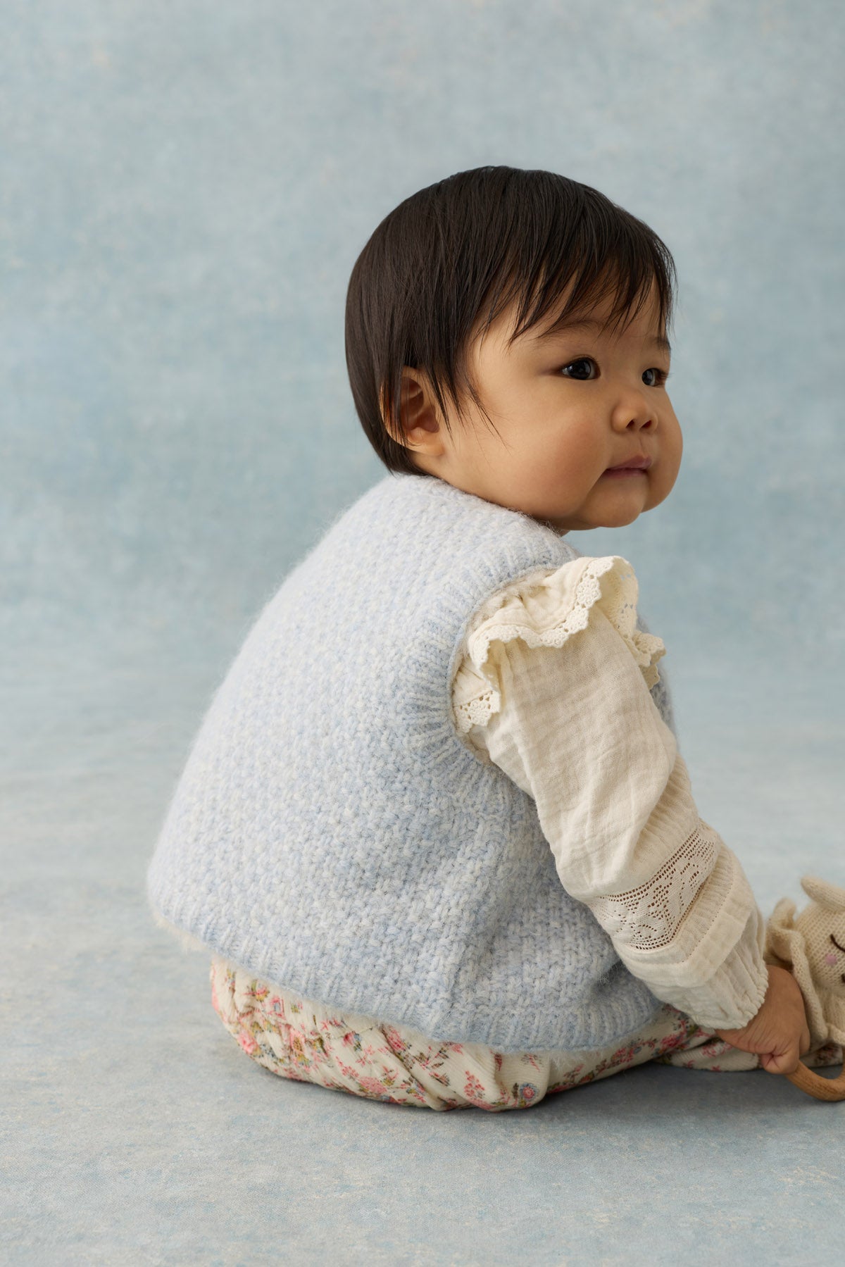<Louise Misha> VEST YOLETTE - CLOUD