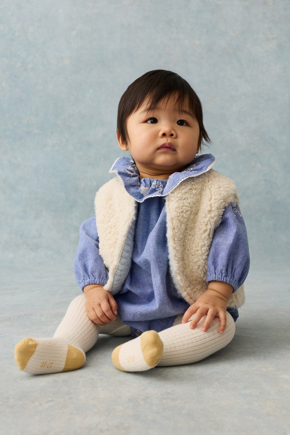 <Louise Misha> VEST YOLETTE - CLOUD