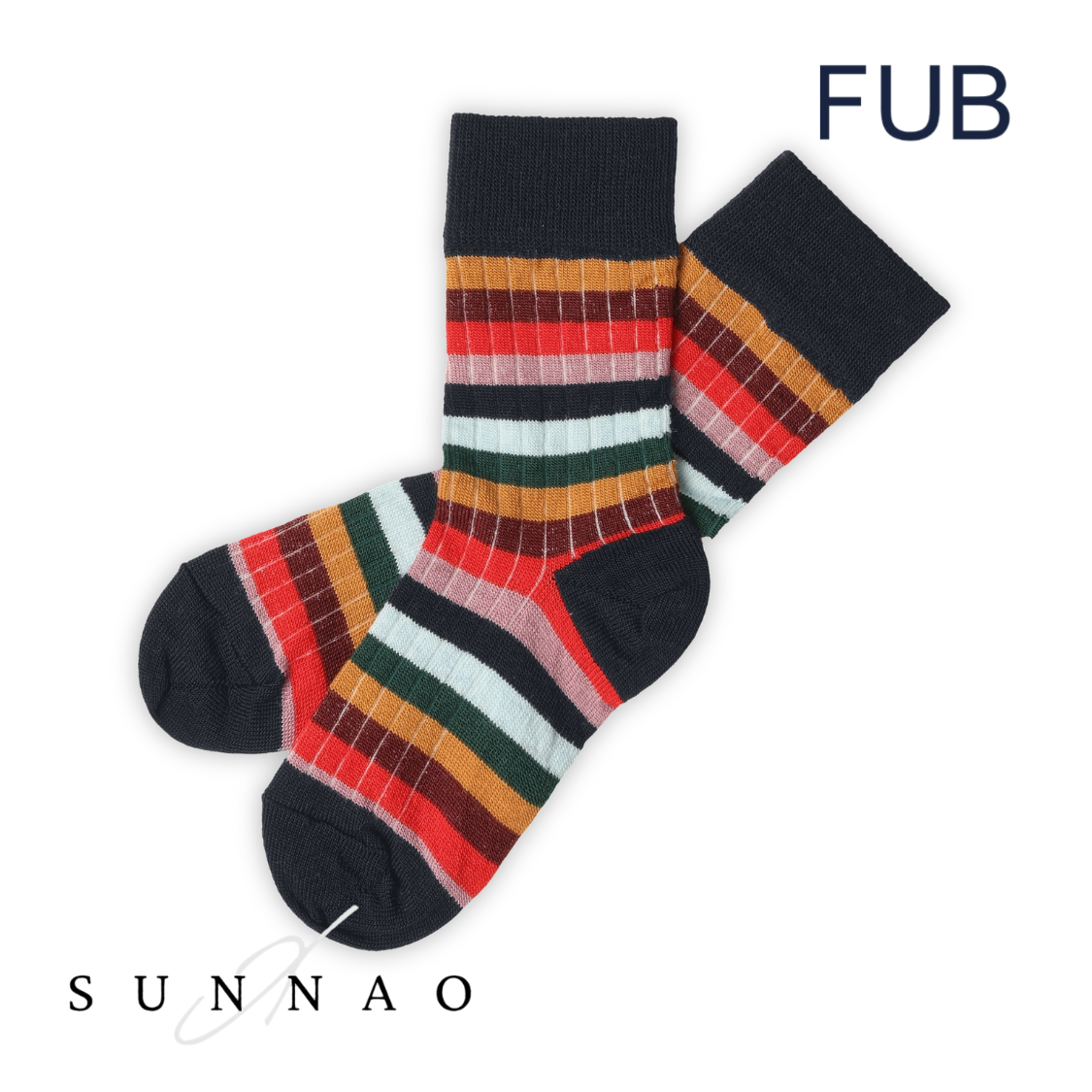 FUB DARK NAVY/MULT STRIPE DNS