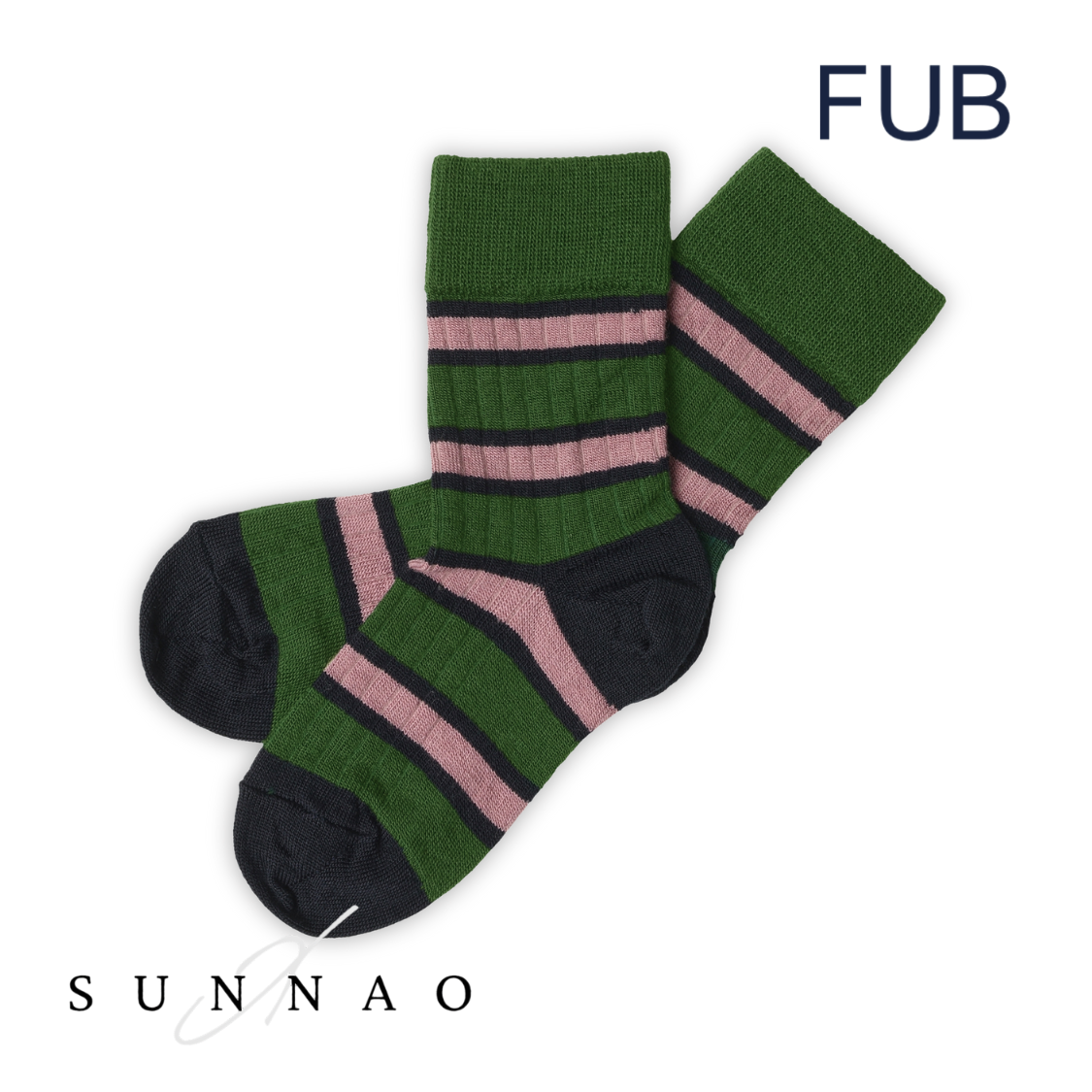 <FUB> Classic Socks - FOREST FRT
