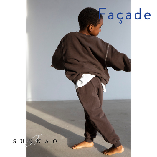 <façade> Sweatpants - Coffee