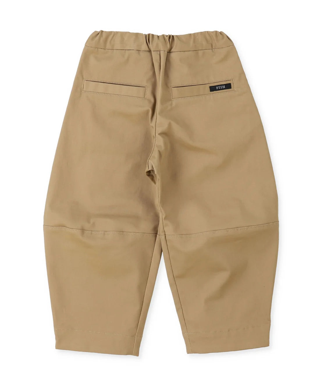 <FITH> Peach Serge Tuck Pants - Beige