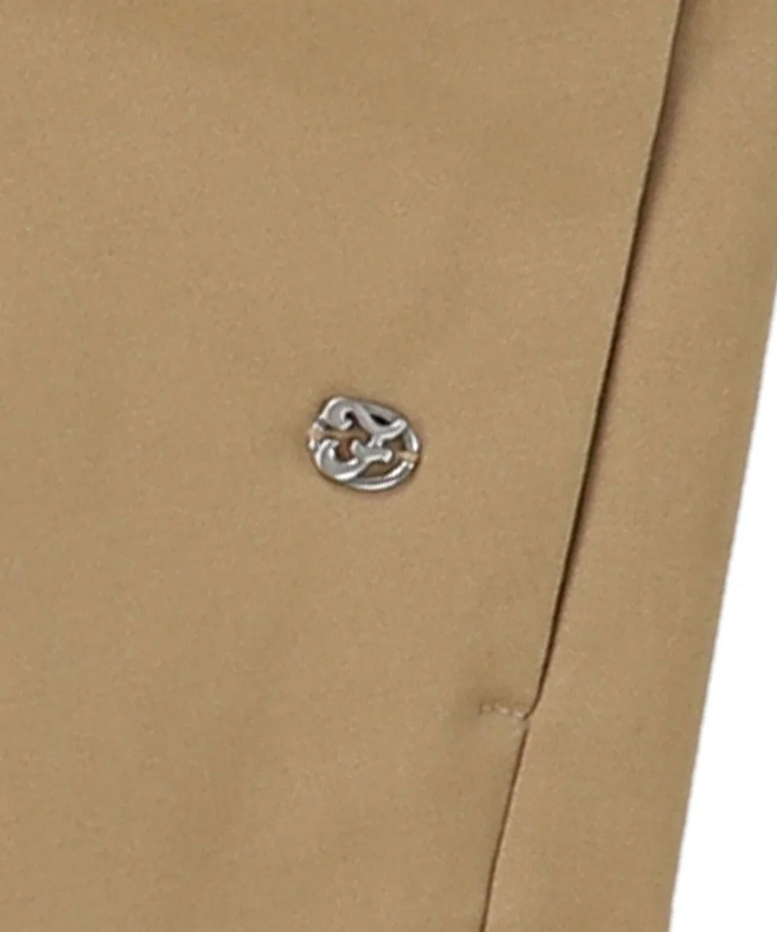 <FITH> Peach Serge Tuck Pants - Beige