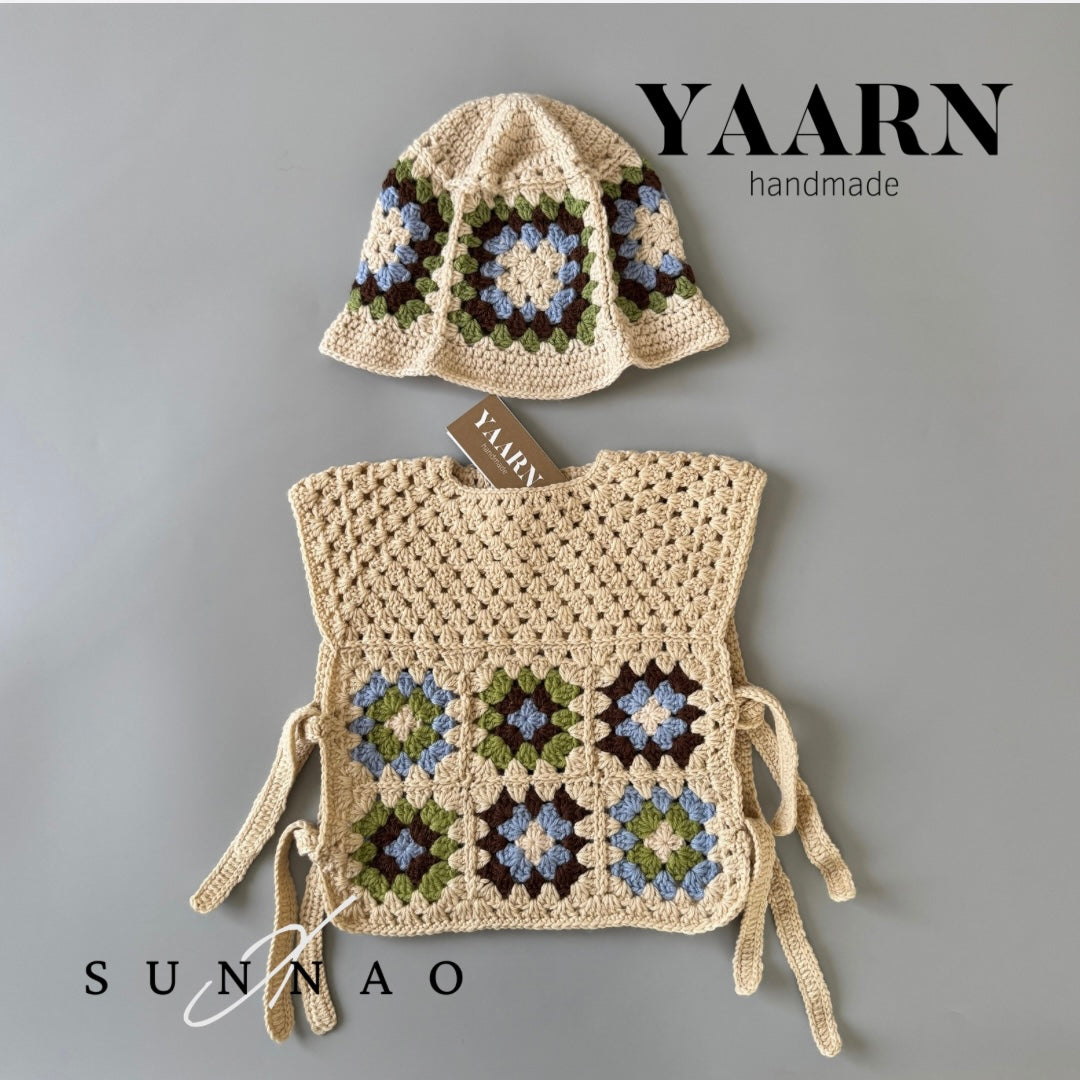 <YAARN>Woolen Hat AVERY - Frost Combo