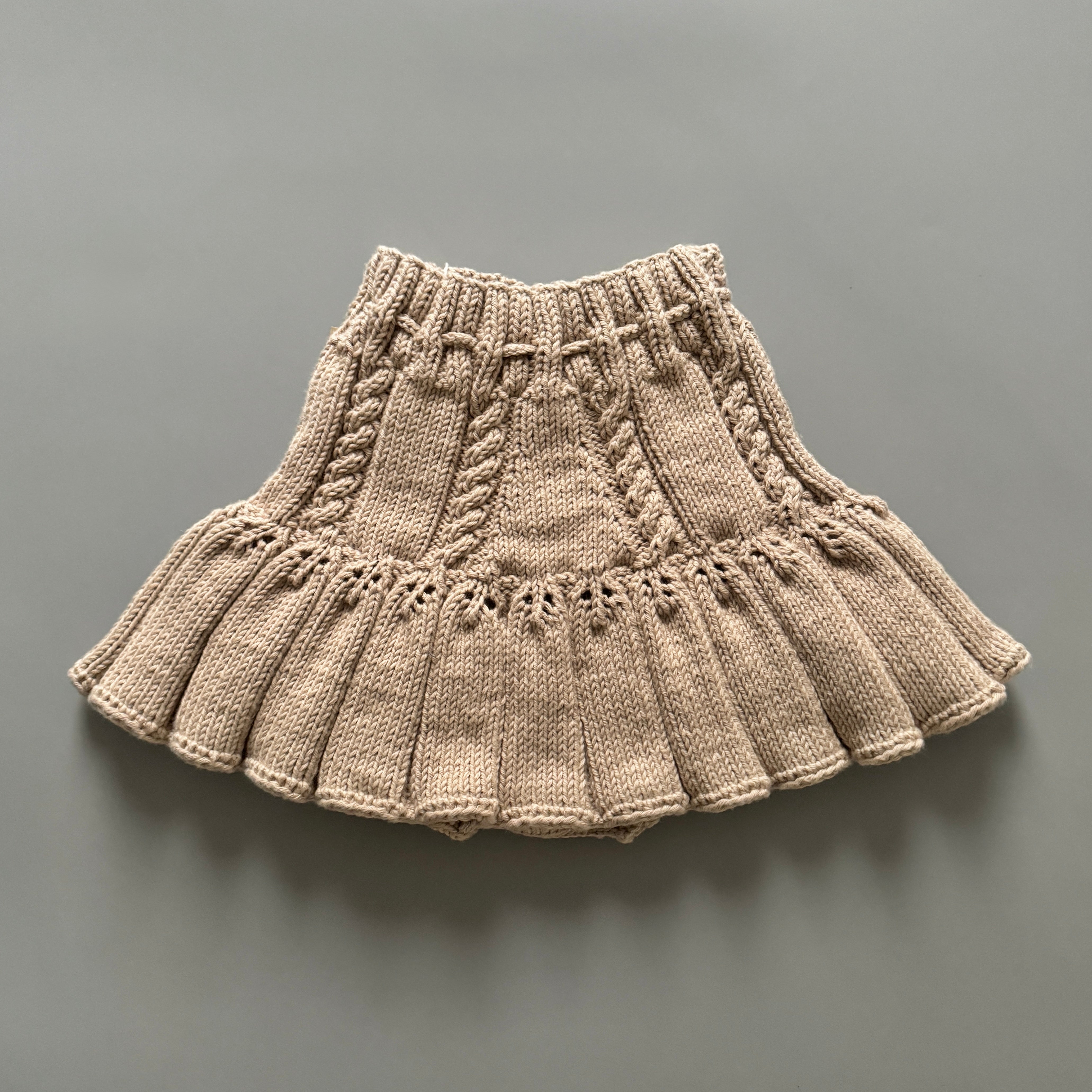 【新品】baby toly ivy skirt ニットスカート　スケポン風 新品】baby toly ivy skirt ニットスカート スケポン風 【公式通販】